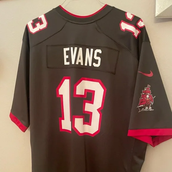 Tampa Bay Buccaneers Nike Pewter Game Jersey - Picture 5 of 5